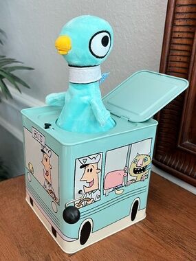 Pigeon Drives the Bus Jack in the Box Pop Up Toy Mo Willems Whimsical Kids Baby